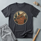 T-shirt Lézard du désert — T-shirt reptile vintage «S’adapter ou disparaître»